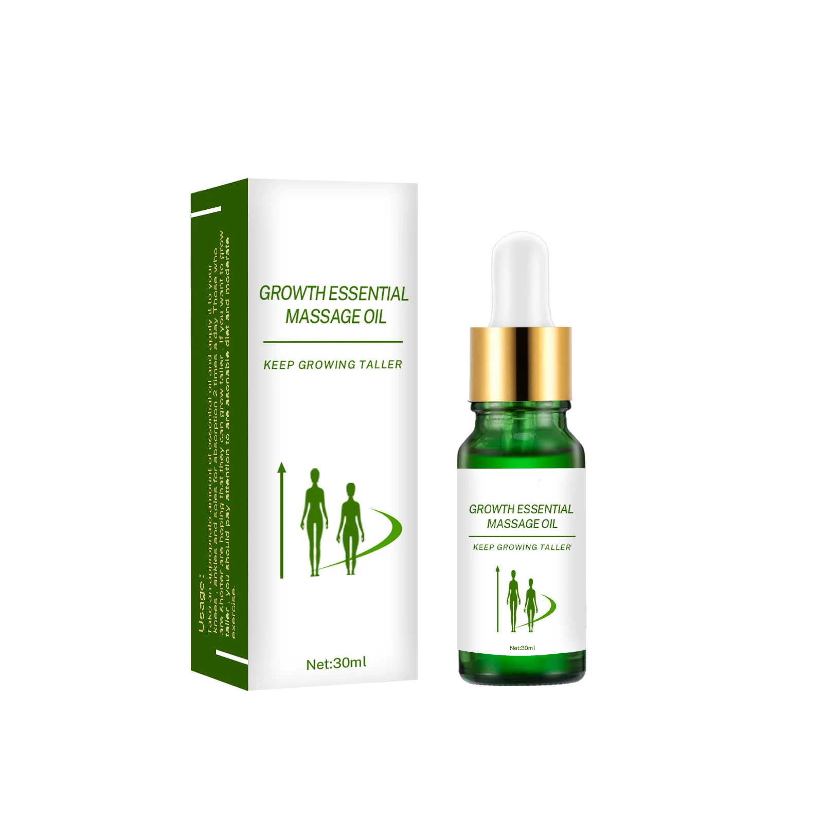 Strong Effective Body Grow Taller Increase Height Soothing Foot Body Care Promote Bone Growth Massage Oil