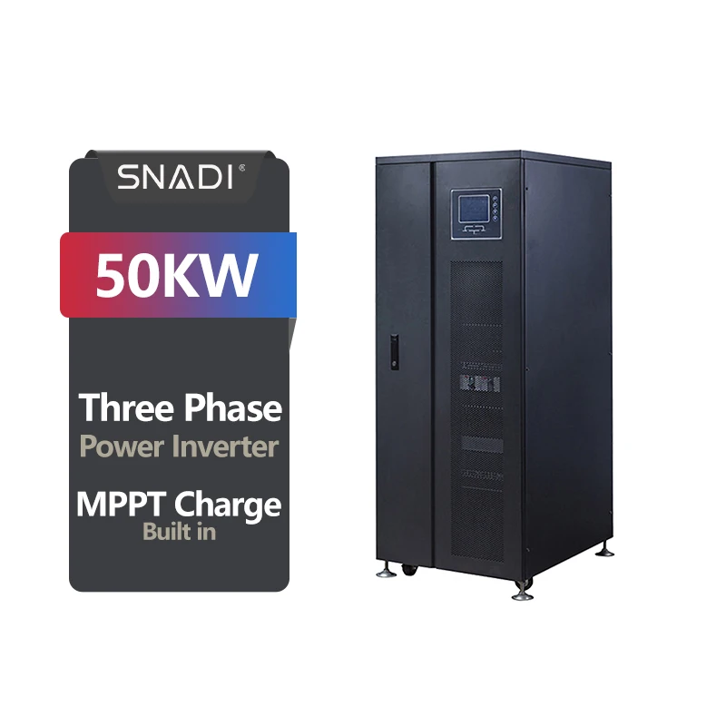 50kw Energy Storage Low Frequency Band Solar Cell Inverter IGBT 3 Phase Pure Sine Wave Off Grid Solar Inverter