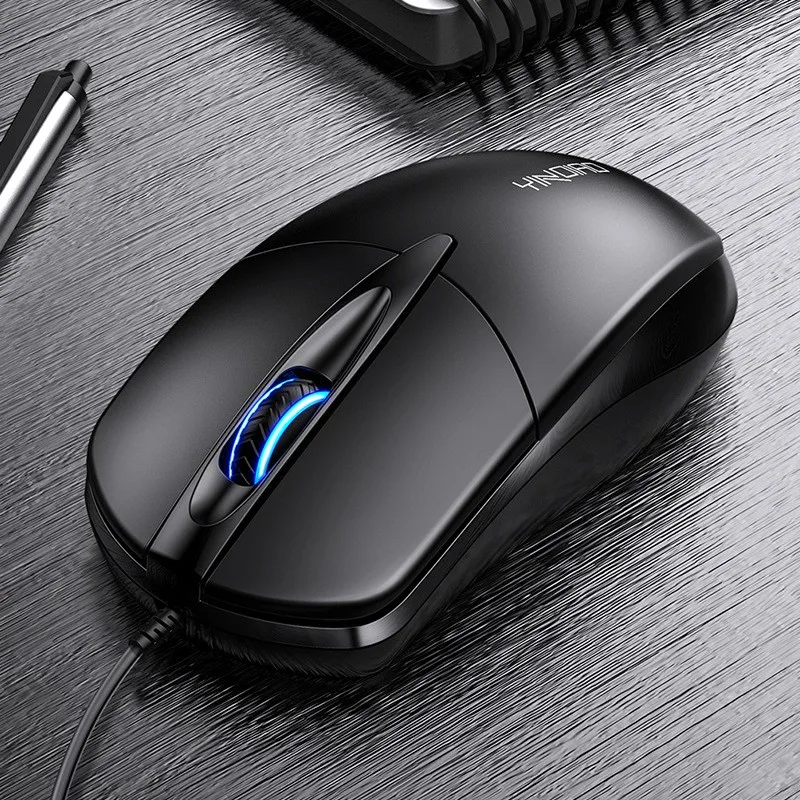 Amazon оптовая продажа дешевая цветная светящаяся USB Проводная мышь G2 Бесшумная компьютерная Офисная