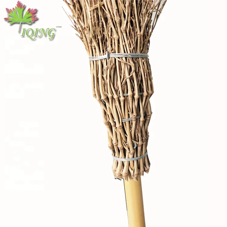 Thick Wooden Broom Stick Japanese Bamboo Broom Handles