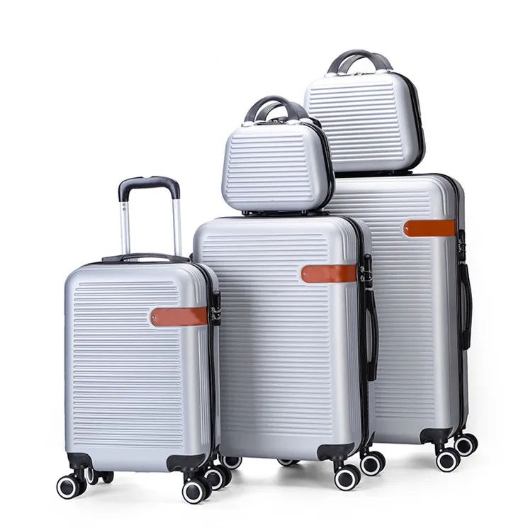 Hand Case Travel Bags Suitcase Sets 5 Piece With Wheel Trolley Luggage Sets