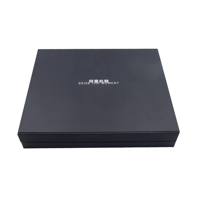 Black white recyclable custom printed hot selling recyclable food boxes packaging pizza box