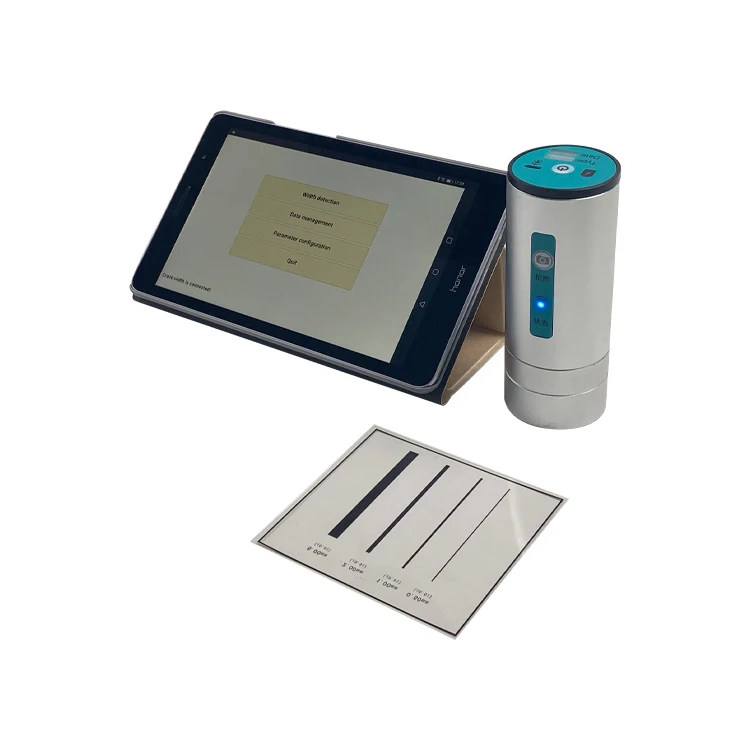 Concrete Wireless crack width gauge with color screen display