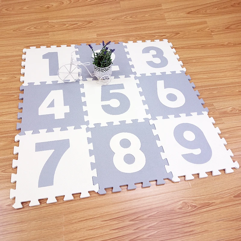 Baby Play Mat Foam and Thick EVA Foam Puzzle Mats With Fence Non-toxic