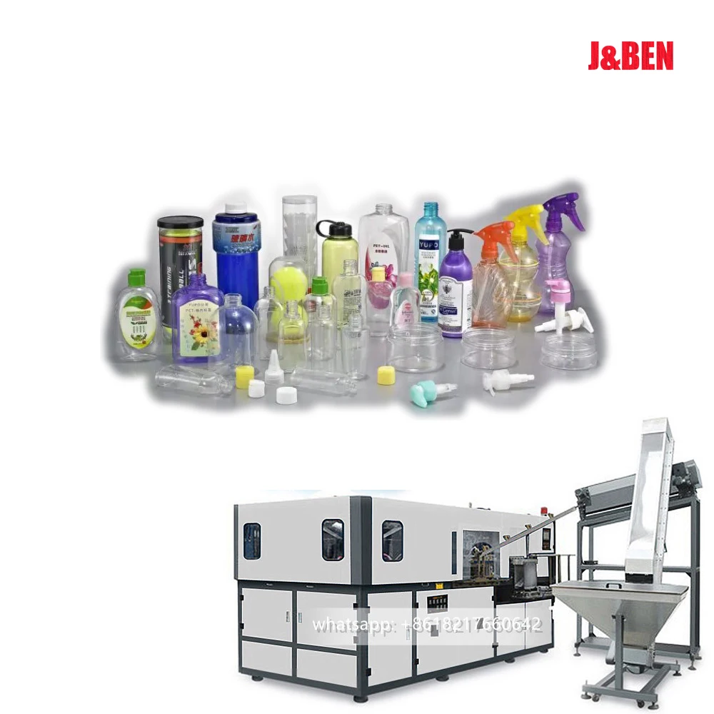 J&BEN one stage sports pet/plastic bottle blowing machine automatic