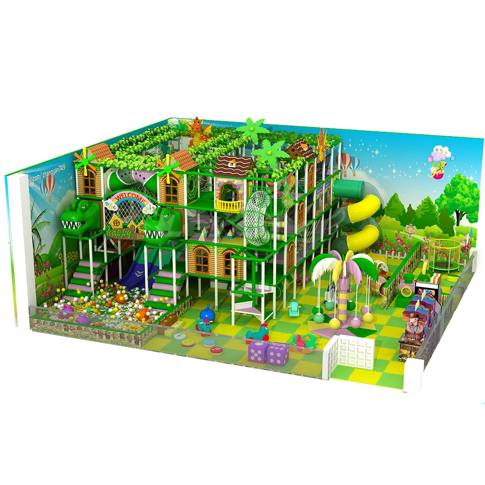 Hot Sale Kids Play Set Monkey Bars Jungle Gym Indoor Playground Equipment Amusement Park Products Play Area Game Play set