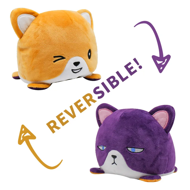  Newest Hot Sale Flip Octopus Plush Reversible Various Colors Optional Cat
