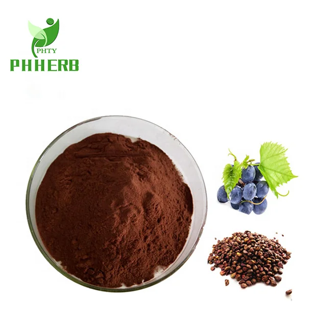 
Natural planting base supply grape seed extract Proantocyanidins(OPC) Polyphenols UV-VIS 