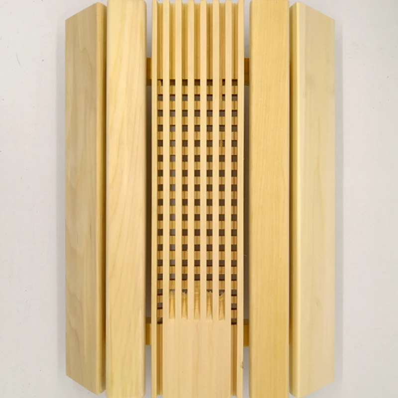 Factory price 2024 new sauna lampshade high quality aspen lampshade