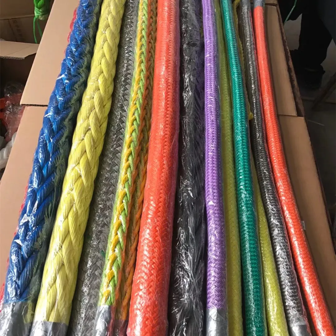Китай, высокое качество, 40 мм, 12 нитей UHMWPE Hawser, морские швартовые канаты