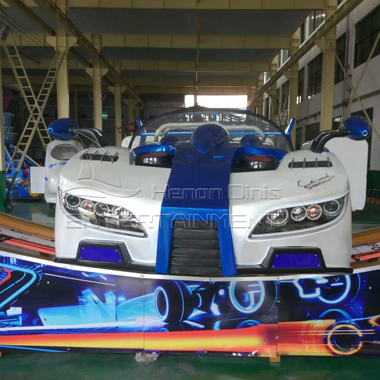 Wholesale Price Kids Mobile Carnival Portable Trailer Rides Crazy Flying Car Trailer Mounted Amusement Rides For Sale