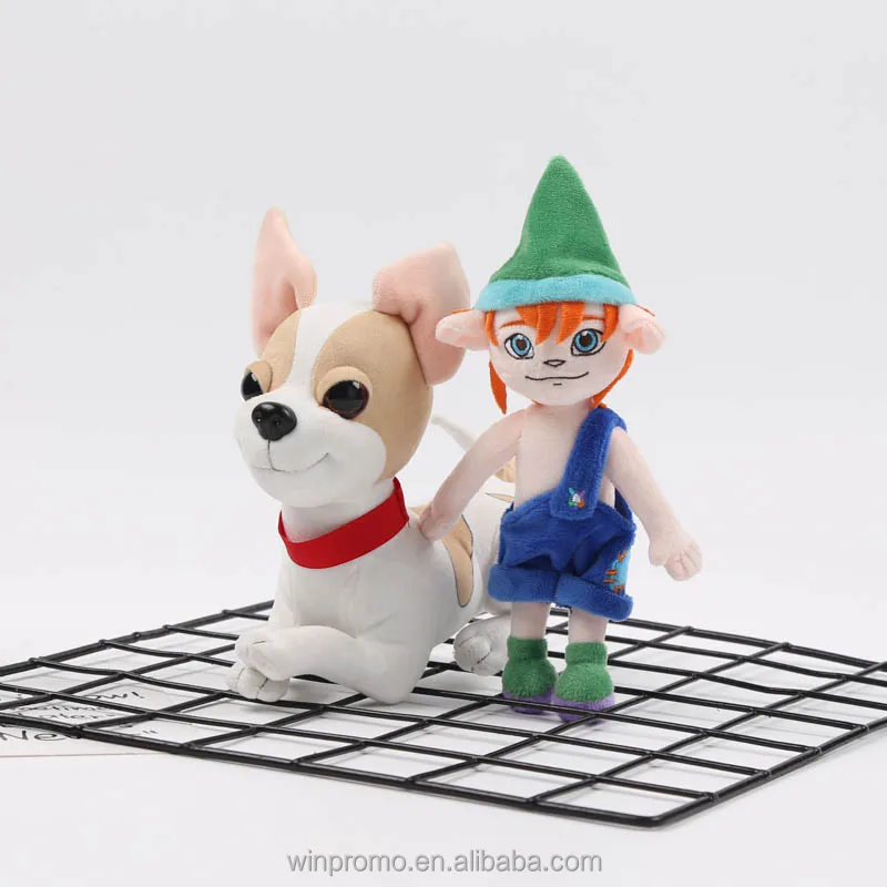 Custom Cute Elf Design Cartoon Character Plush Stuffed Doll Toys Lovely Holiday Gifts For Kids Promotional Products