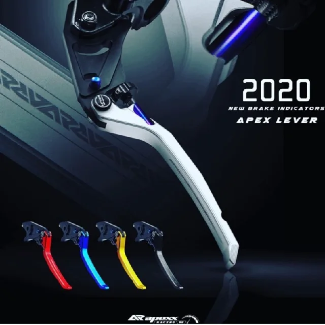 Premium Apexx Motorcycle Accessories And Parts Clutch Brake Levers For Yamaha Cygnus Gryphus-Abs