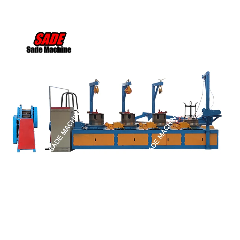 High carbon steel wire drawing machine for manufacturing spring