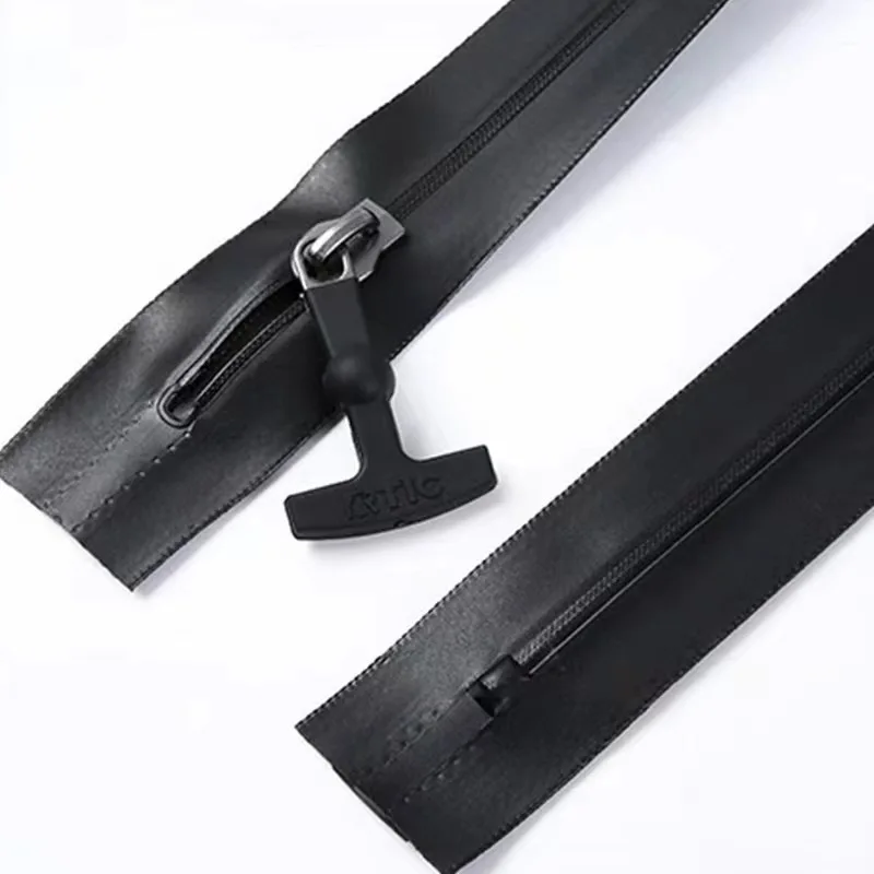 Custom high quality zipper waterproof PU waterproof zipper seal waterproof Nylon zipper