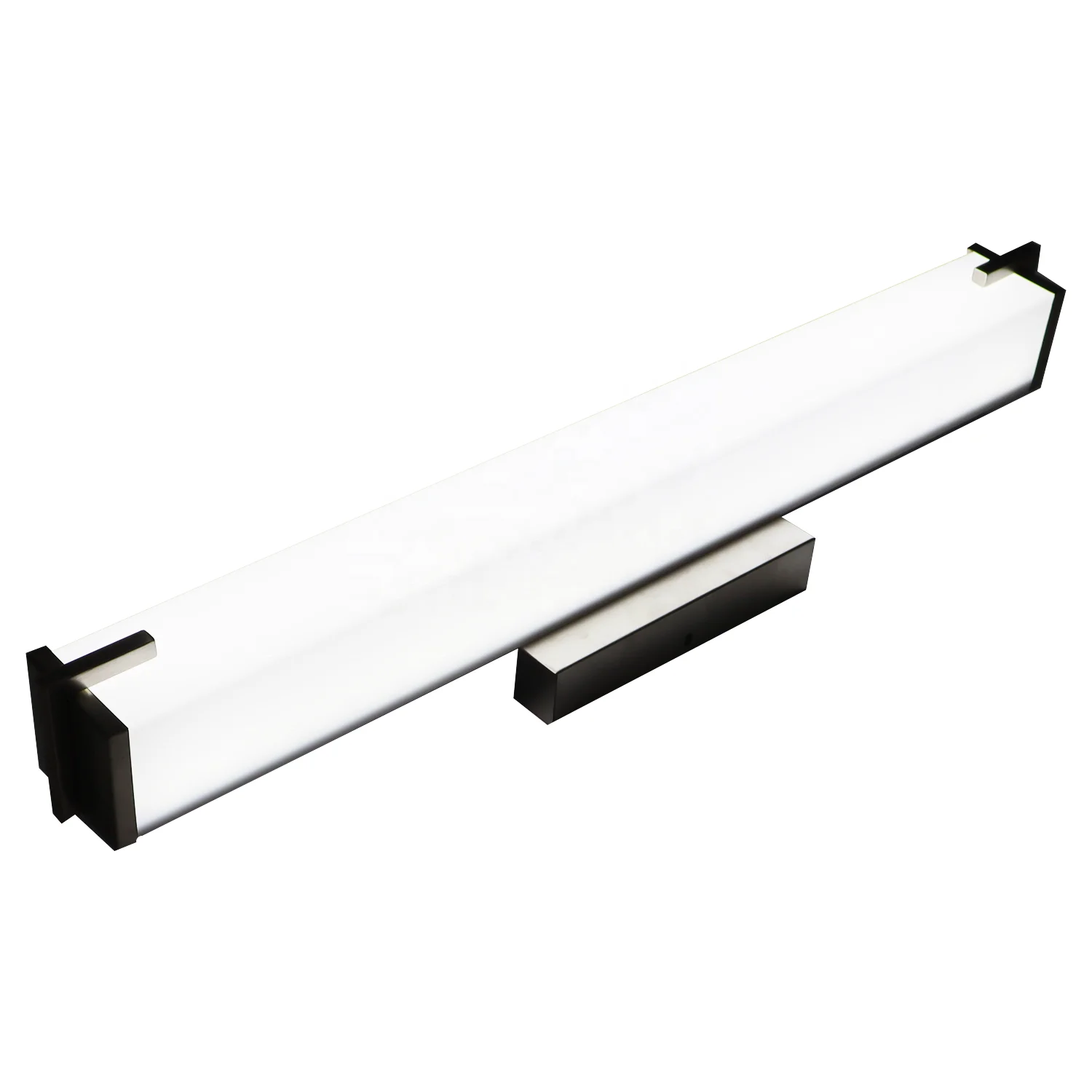 Dimmable 3cct or 5cct change Modern LED Matte Black Bathroom Vanity Light