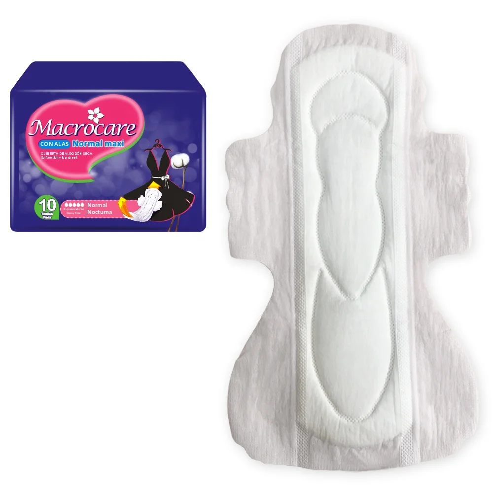 OEM высокая Абсорбирующая экономическая санитарная прокладка леди