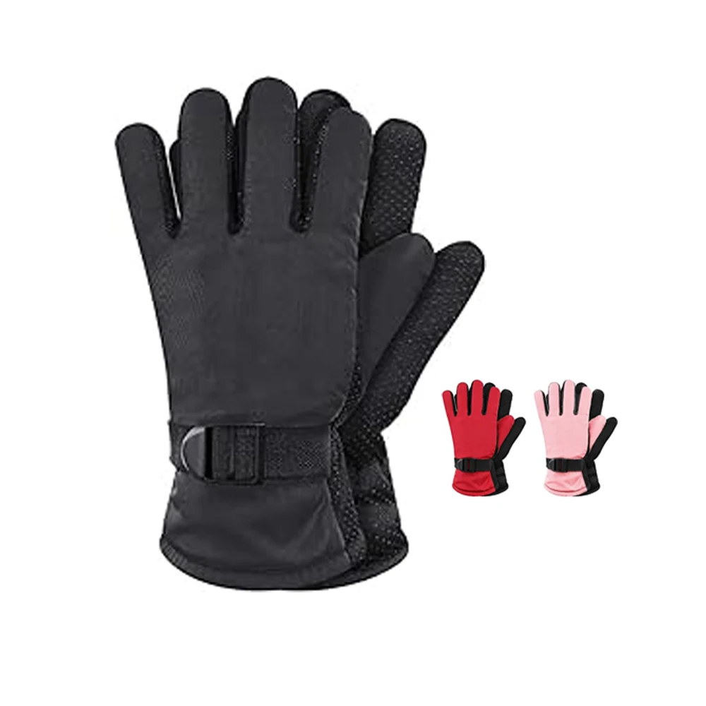 Kids Winter Gloves Waterproof Snow Ski Gloves Warm Unisex Camouflage Gloves for Cold Weather Girls Boys Children