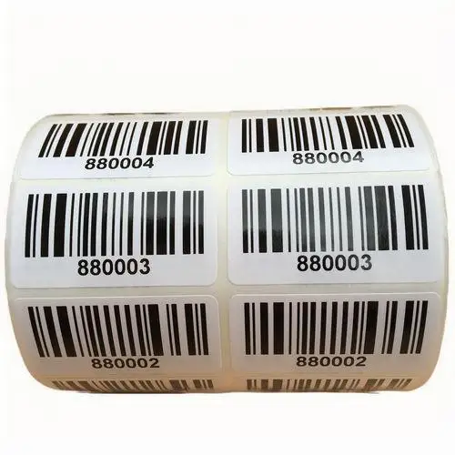 Оптовая продажа, настраиваемый самоклеящийся QR-код, этикетка со штрих-кодом, наклейка с переменным серийным номером, печать, глянцевая переменная qr-код