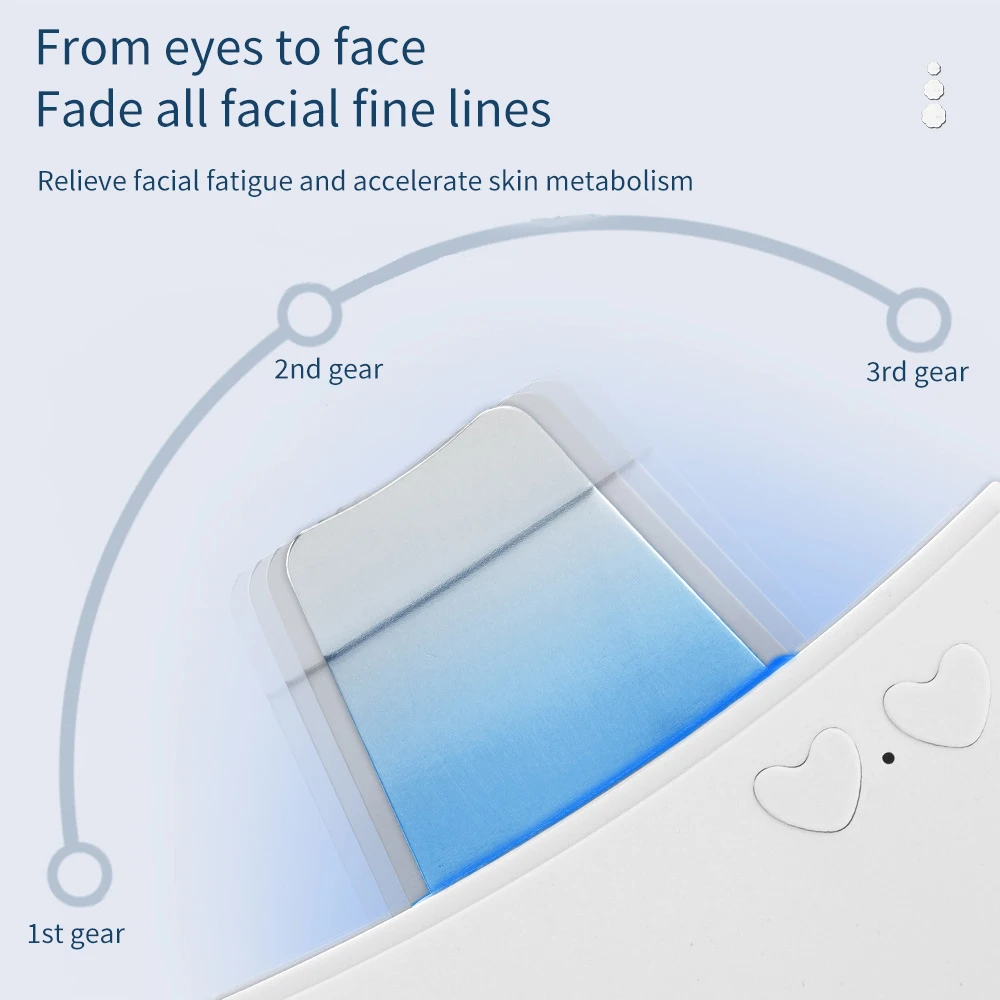 Mini Portable Dead Skin Blackhead Remover Tool Facial Peeling Pore Deep Cleansing Face Spatula Ultrasonic Skin Scrubber