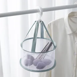 Hanging Mesh Drying Rack Basket Great for Makeup Tools Cleaning Cosmetic Brushes Sponges Dryer Holder Organizer without Cover