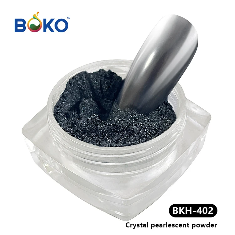BOKO In Stock Fast Shipping Chrome Nail Pigment Powder Metallic Magic Mirror Powder