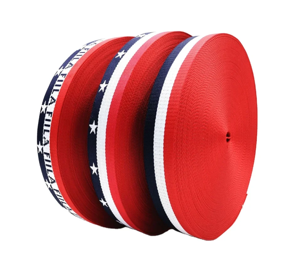 
 36 летним заводом, Пользовательский спрос полиэстер лямки ремень для сумки узор нейлоновые лямки Рюкзак жаккардовые полиэстер лямки  