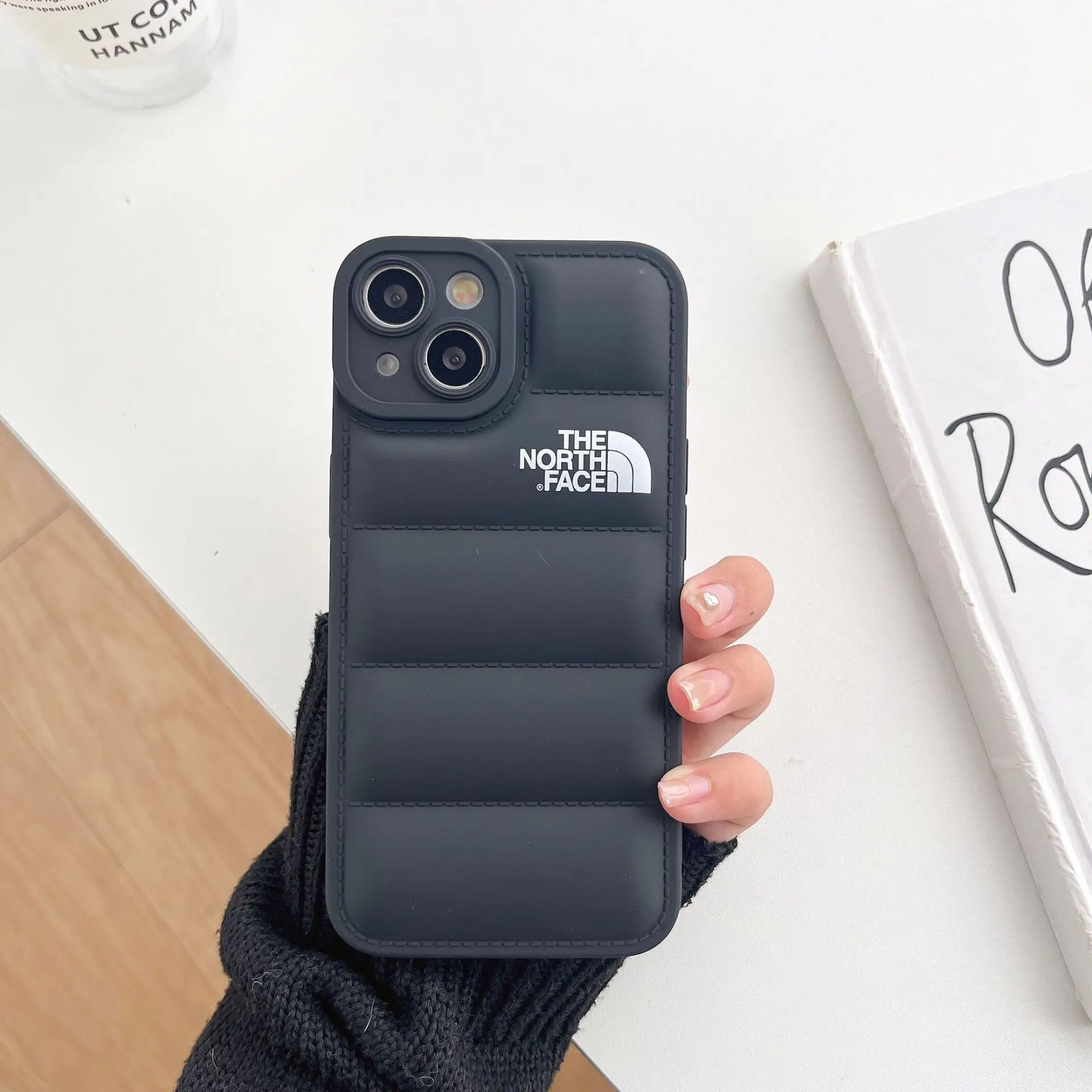 Чехол The North Face для iPhone 14 13 12 11 Pro Max Mini 7 8 Plus X XS XR SE2 мягкий чехол