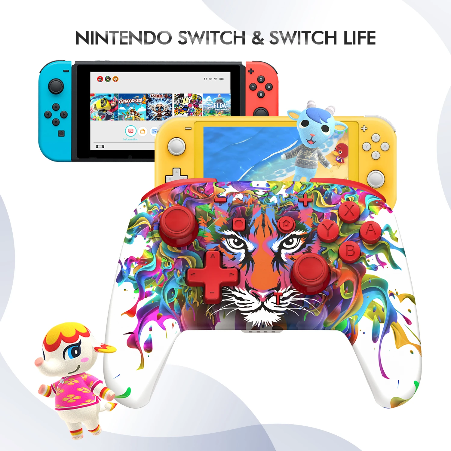 2022 New and hot selling New Wireless Gamepad for Nintendo Switch pro game Controller