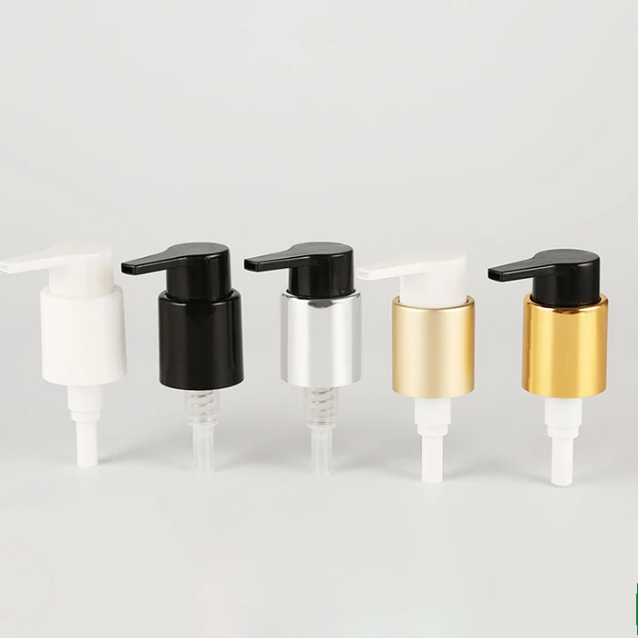 Wholesale cream 24/410 lotion pump head,lotion pump in stock,transparent syrup dispenser pump