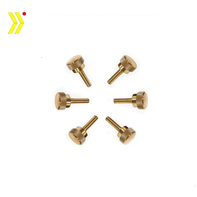 Заказ никелированной латуни с накатанной винт