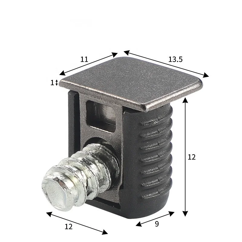 Minimalist Gun Plate Support Bracket Furniture Invisible Connector Removable Furniture Hidden Connector
