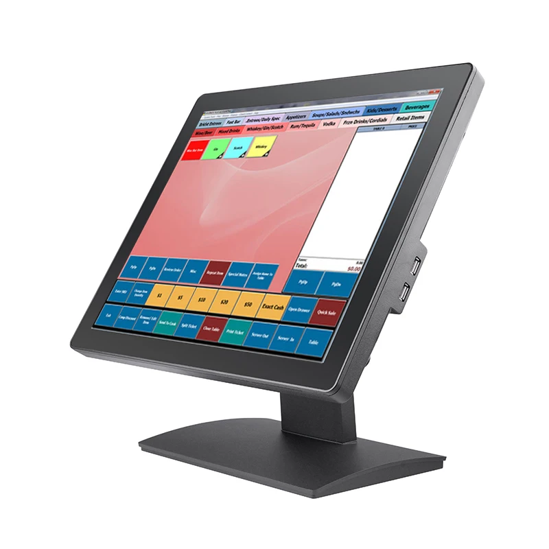 Convenience Store 17' Till Widescreen POS Customized 17' Touch Machine EPOS System Cash Register
