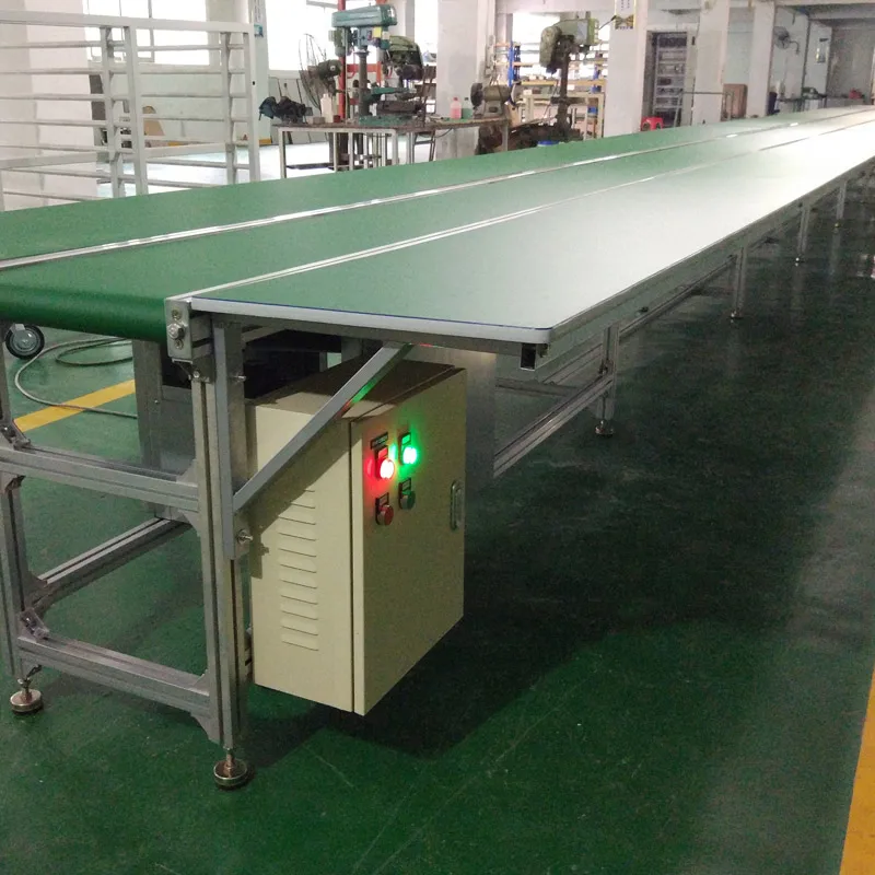 2023 LANGLE Anti Static LED Work Table Aluminum Alloy Assembly Line to Map Customization Conveyor Belt Workstation