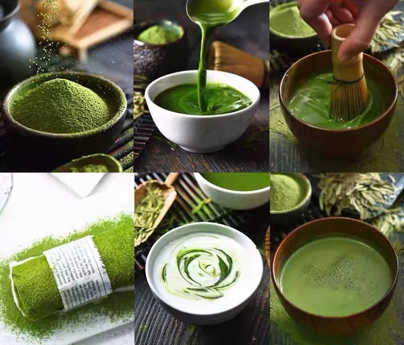 Manufacturer Wholesale  Quality latte coffee instant  Green Tea Extract  Powder Organic Green Tea Powder Matcha