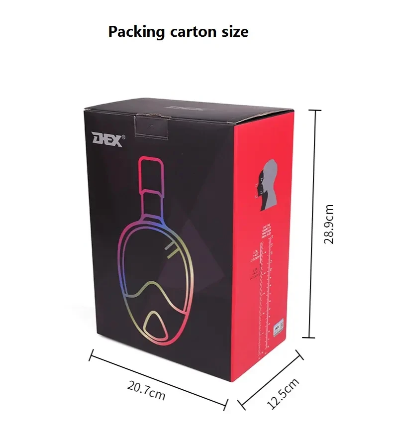 Diving mask full dry fog-proof swimming diving face mirror breathing mask diving mirror snorkeling full mask