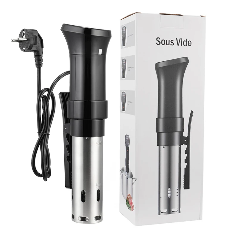 Stainless Steel 1100W Sous Vide Cooker Immersion Circulator Accurate Cooking Vacuum Heater Slow Cooker