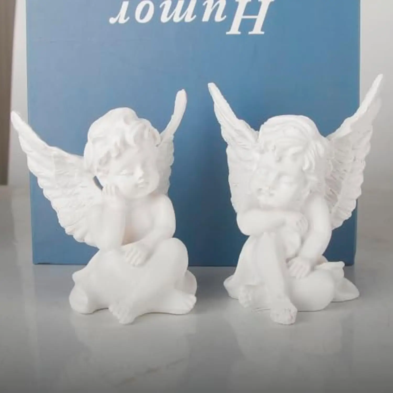 2016 недорогие статуи ангелов из смолы cherub
