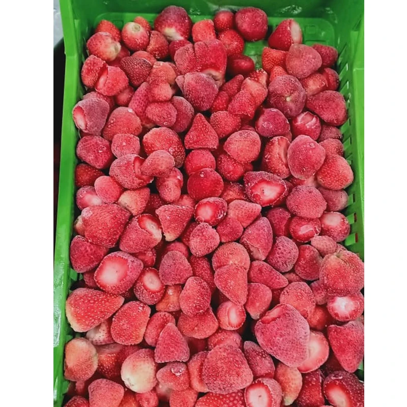 Новый сезон, экспорт замороженной клубники IQF, замороженные красные клубники оптом