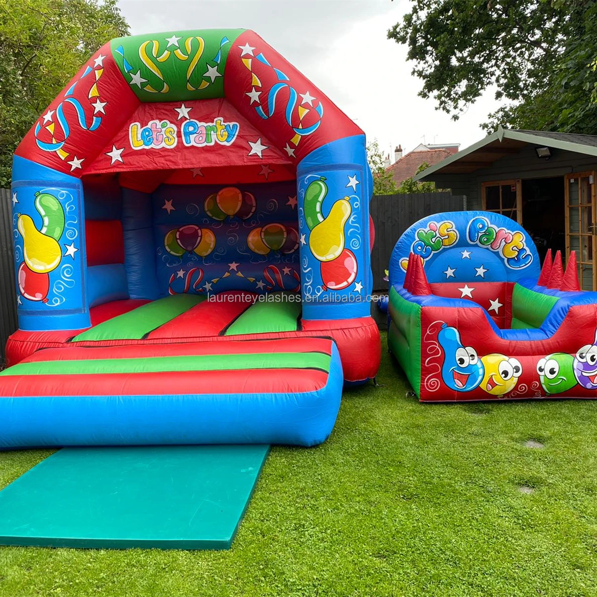 Commercial Inflatable slide bouncer for rental water slide with pool backyard water play equipment inflatable games for kids