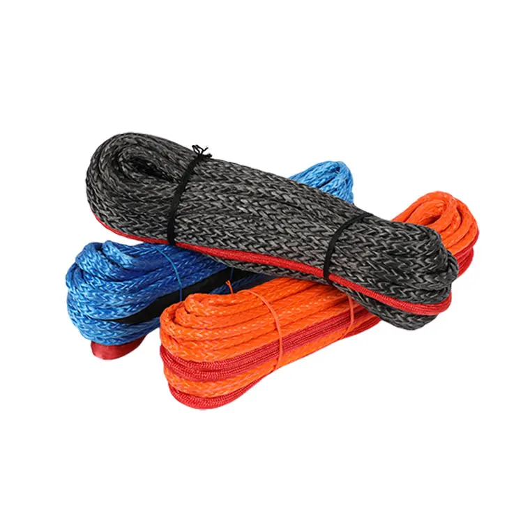 Braided Off Road Truck High Strength And Wear Resistance Energy Towing Strap Recovery Kinetic Tow Rope For ATV UTV SUV