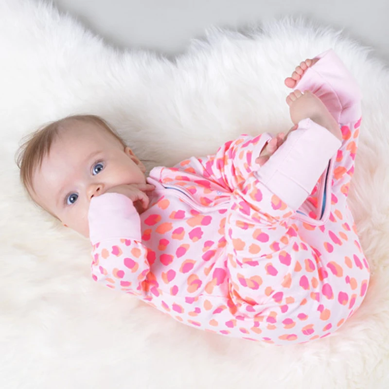 
cotton sleepsuit new born long sleeve custom romper unisex baby clothes rompers 