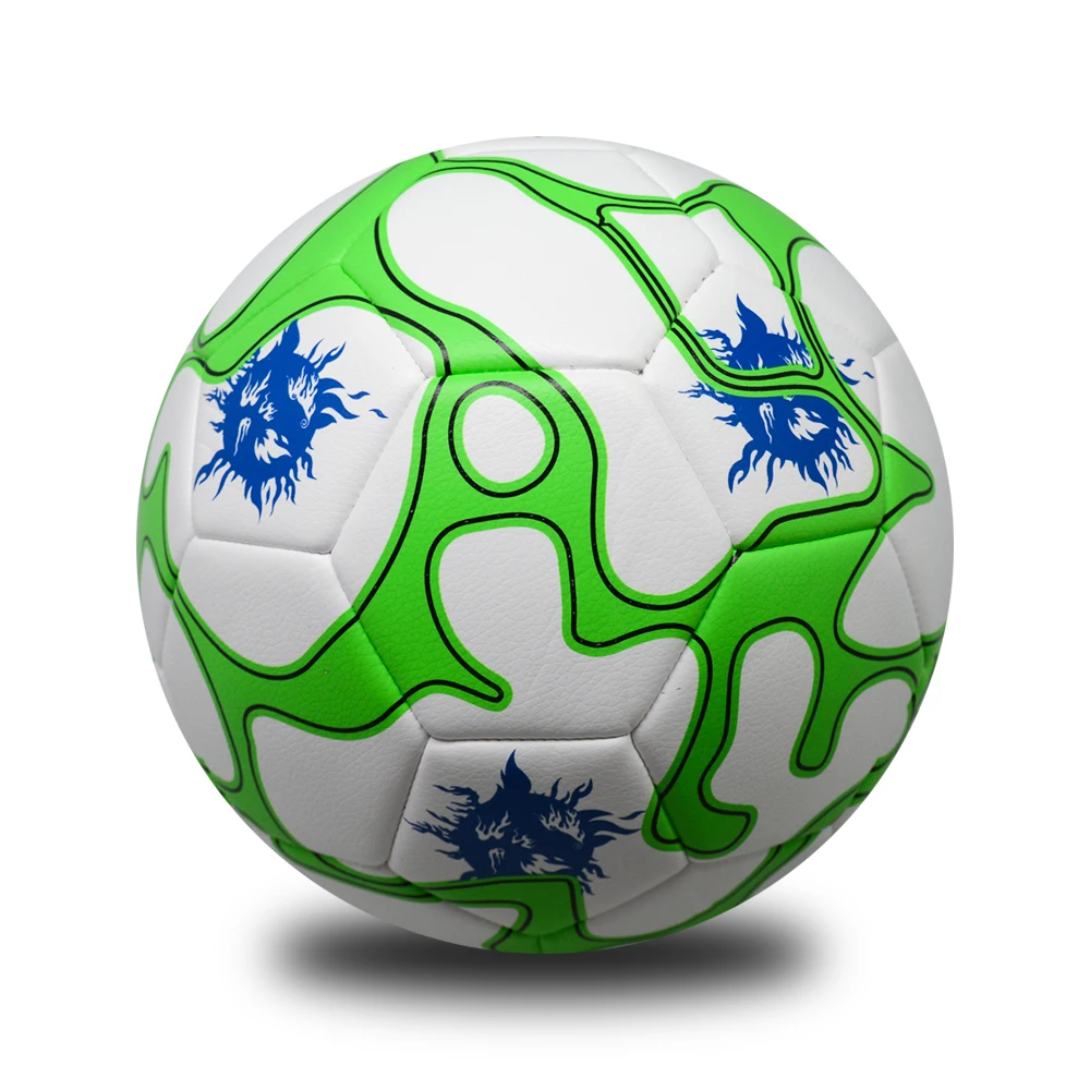 Soccer Ball Manufacturer 2024 New Design PVC PU Leather Machine Stitched Soccer Ball Size 5 for Training Football Ball