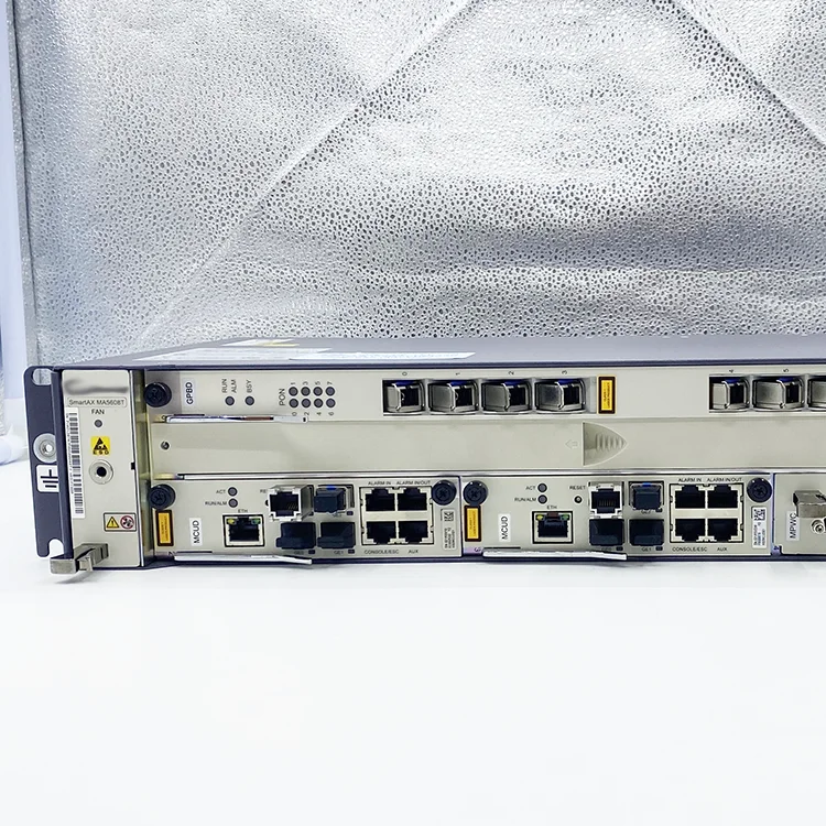 Оригинальный olt ma5608t gpon ma5608 smartax с 1G и 10G восходящей линии связи MUCD1 GPFD