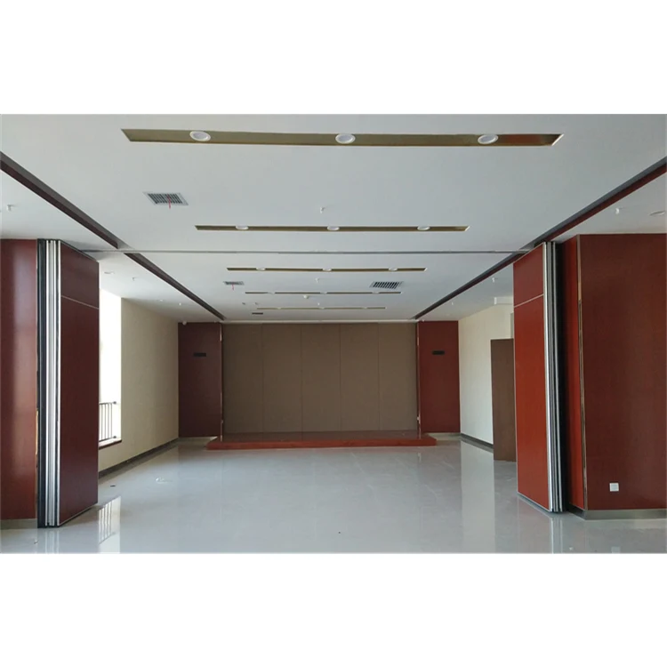 Sliding Wall Partition Office Office Building 100Mm Surface Fabric Moveable Partition Wall