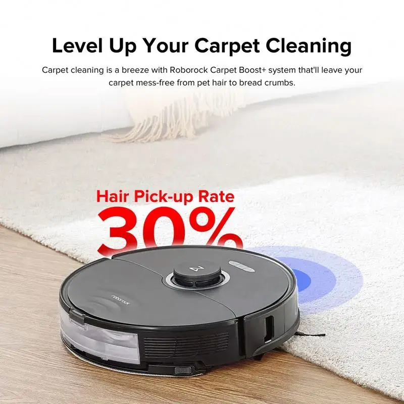 Hot Sale Xiaomi Roborock S8 Robot Vacuum Cleaner and Mop Cleaner DuoRoller Brush 6000Pa Suction ReactiveAI 2.0 Obstacle