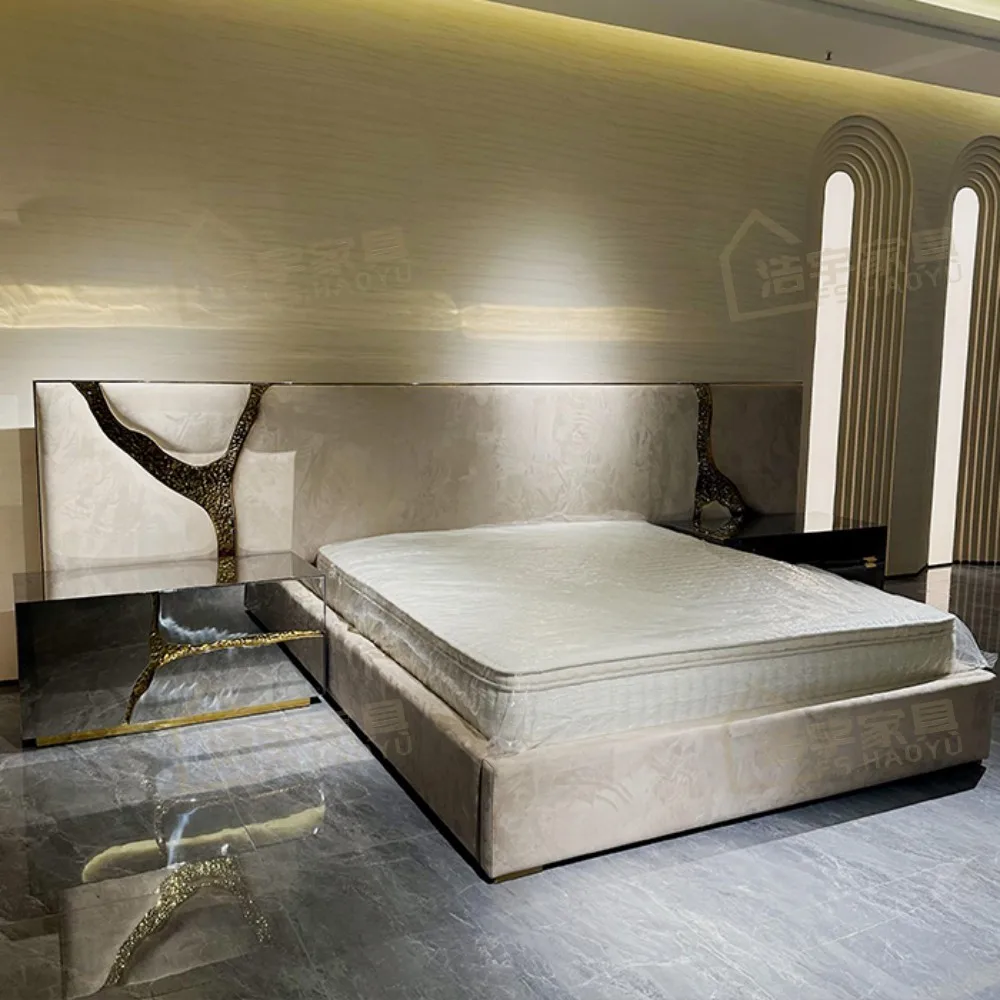 Contemporary bedroom collection buy luxury bedroom set on line Comfort Elegance super Kingsize bed frame for home decor designer