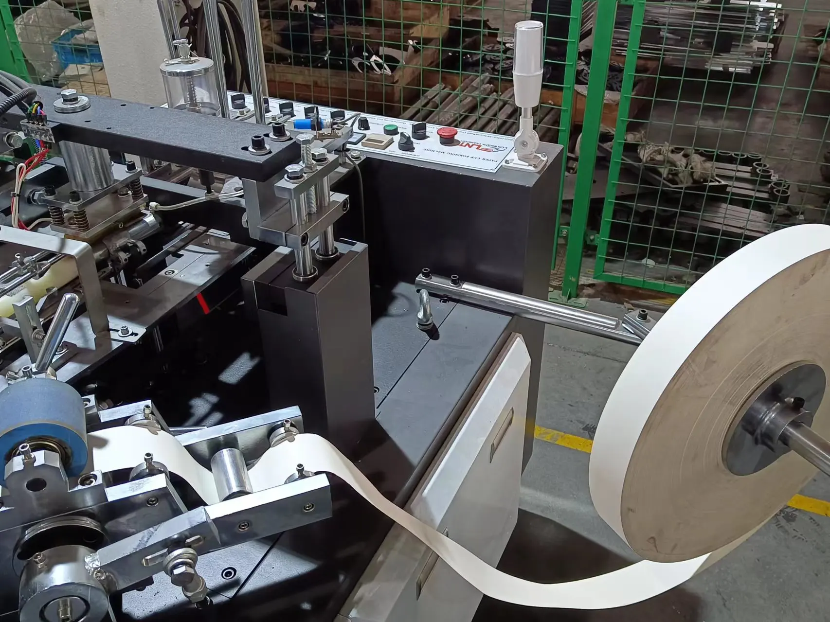 Big paper cup ZSZB-D80S automatic paper cup making Machine