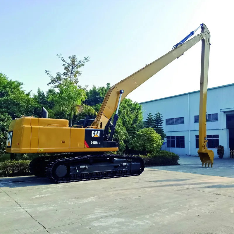 high quality dipper excavator long reach boom and arm for SAMSUNG MX8/SE220/SE210/SE280/MX292 parts with bucket and stick