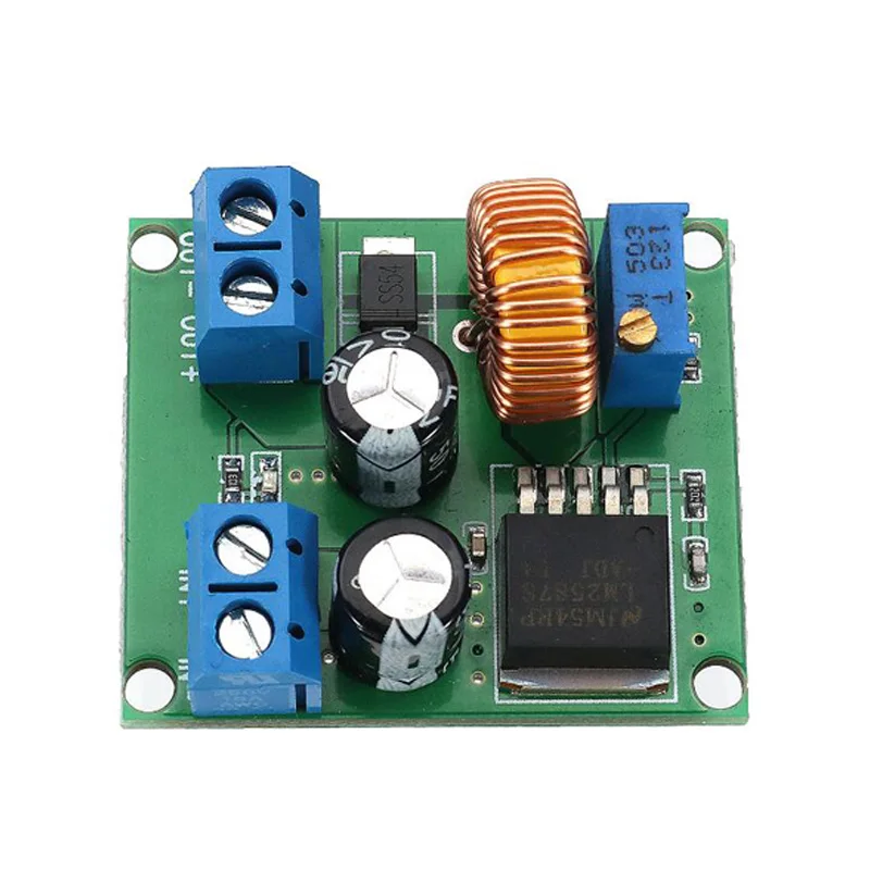 LM2587 DC-DC 3V-30V To 4V-40V 5A Step Up Power Supply Adjustable Boost Converter Voltage Regulator Board Module